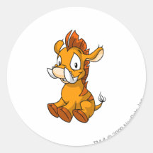 Orange de Moehog Adhésifs Ronds