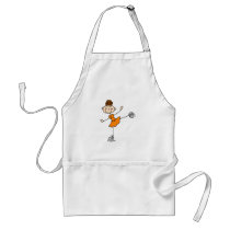 Orange Dress Figure Skater Tshirts and Gifts Apron