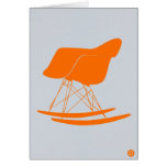 Orange Eames Chair Cards