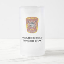 ORANGE FIRE ENGINE 2 CO. COFFEE MUG