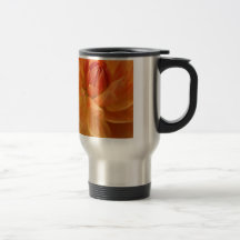 Orange Flower Bud Mugs