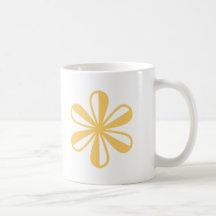 Orange Flower Coffee Mug