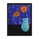Orange Flowers Postcards