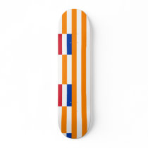 Orange Free State, South Africa flag Custom Skate Board
