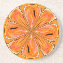 Orange Fruit Coaster