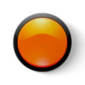 Orange Glass buttons