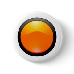 Orange Glass Button