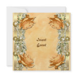 Orange gold wedding birthday engagement