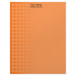 Orange gradient spots 2 letterhead