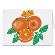 orange greeting cards