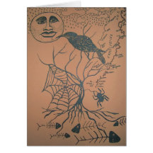 Orange Halloween Fun Cards
