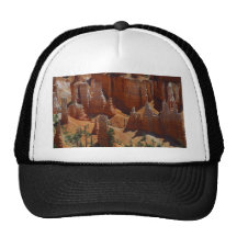 Orange Hoodoos Bryce Canyon Sand Deserts Mesh Hats