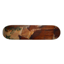 Orange Hoodoos Bryce Canyon Sand Deserts Skate Deck