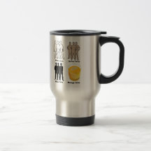 Orange Jews  Travel Mug