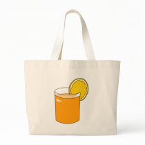 Orange Juice Tote Bag