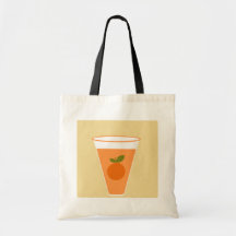 Orange Juice Tote Bag