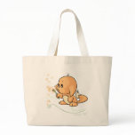 Orange Kacheek wishing on a dandelion bags