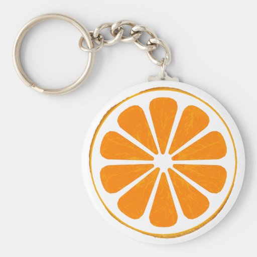 orange. keychains