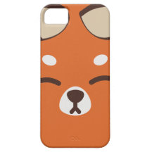 Orange Kitsune Fox iPhone 5 Cover