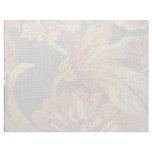 Orange Large red and ivory flowers on black flower Personalized Letterhead