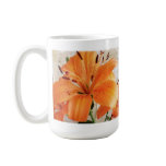 Orange Lilies: Flowers: mugs