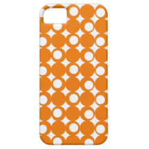 Orange Mod Ball Design @ Emporio Moffa iPhone 5 Cover