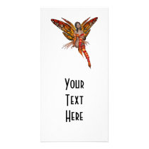 Orange Monarch Butterfly 3D Pixie - Fairy 1