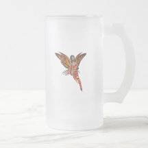 Orange Monarch Pixie Butterfly Fairy 7 - Coffee Mugs