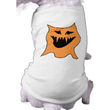 Orange Monster. Doggie Tee