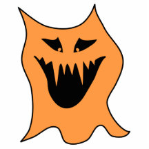 Orange Monster. Photo Cutout