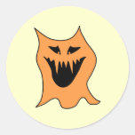 Orange Monster. Sticker