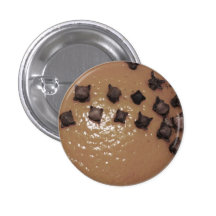 orange n cloves pinback button