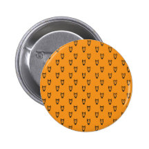 Orange owl pattern pins