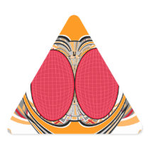 Orange pink superfly design