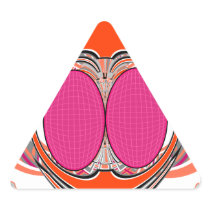 Orange pink superfly design