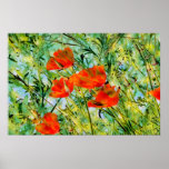 "Orange Poppies" Fine Art Print