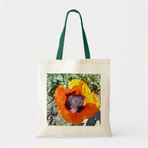Orange Poppy Bag