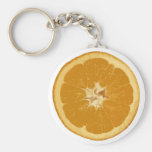 orange. realistic. key chain