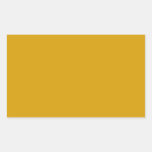 Orange Rectangle Sticker