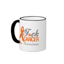 Orange Ribbon - Fuck Kidney Cancer Mug