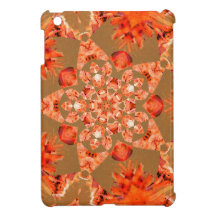 Orange Ribbon Star Nov 2012 iPad Mini Covers