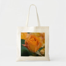 Orange Rose DSC3450 Tote Bag