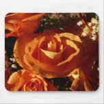 Orange Rose mousepads