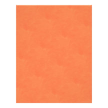 orange scrapbook letterhead