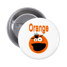 Orange Screamer Pins