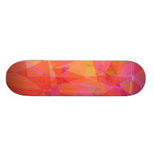 Orange Sherbet Skate Board