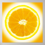 orange slice poster