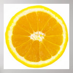 orange slice poster
