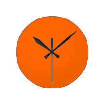 Orange Solid Colour Background Template