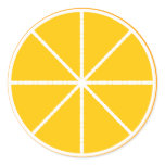 Orange Sticker